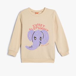 Koton Girls Printed Sweatshirt-picture-49