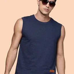 ETC Round Neck Sleeveless Regular Fit T-Shirt-image-56