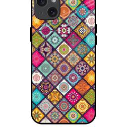 QRIOH Quirky Printed iPhone 15 Plus Back Case Mobile Accessories-image-98