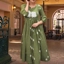 Aaghnya Women Ethnic Motifs Embroidered Kurta with Trousers-image-20