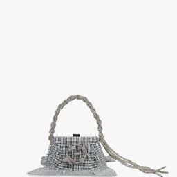 Outhouse Textured Leather Oversized Structured Shoulder Bag with Fringed-1
