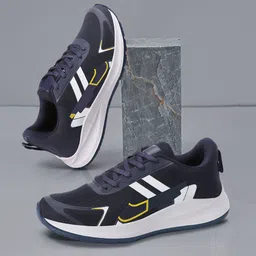 TOMSY CHOICE Men Mesh Mid-Top Running Shoes-picture-38