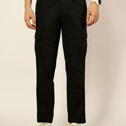 Thomas Scott Men Smart Straight Fit Easy Wash Cotton Cargo Trouser-picture-45