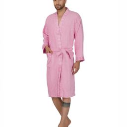 RANGOLI Men Pure Cotton 420 GSM Bath Robe-image-25