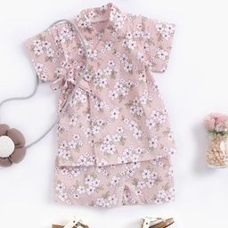LULU & SKY Girls Printed Shirt with Shorts-image-124