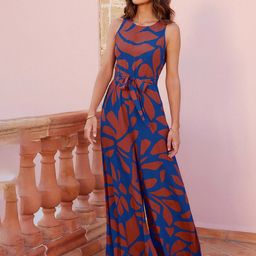 JC Mode Printed Basic Jumpsuit-image-87