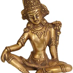 Exotic India Gold-Toned Religious Idol Showpiece-picture-31