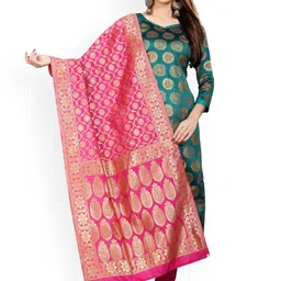 Moda Rapido Woven Design Jacquard Printed Unstitched Dress Material-image-80