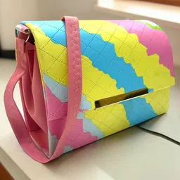 SKORPIO PU Oversized Structured Tote Bag with Quilted image 5