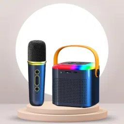 GUGGU Y1 (PORTABLE WIRELESS SPEAKER) With Karaoke Mic and High Quality SoundC378 10 W Bluetooth Laptop/Desktop Speaker-14