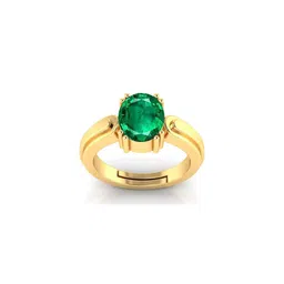 Pranjal Gems Certified 7.25 Ratti 6.62 Carat Emerald Panna Gemstone Ring-40