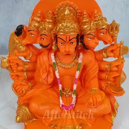 Afterstitch Orange Religious Idol Showpiece-image-29