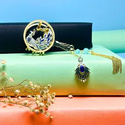 MANSIYAORANGE Women Embellished Claw Clip-23