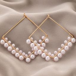 Arzonai Contemporary Chandbalis Earrings-image-82