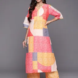 Varanga Women Floral Printed Kurta with Palazzo-picture-16