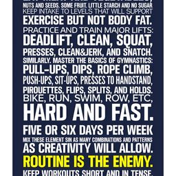 Inephos Navy Blue & White Typography Printed Wall Poster-26