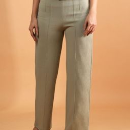 Belfry Women High-Rise Easy Wash Trousers-image-93