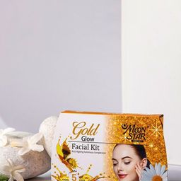Moonstar Essentials 5 Step Gold Glow Mini Facial Kit- 40 g Each-picture-9