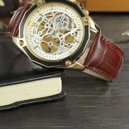 FORSINING Men Dial & Leather Straps Analogue Watch FSG8130M3G5-picture-25