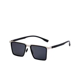 StyleCast x Revolte Men Polarised and UV Protected Lens Square Sunglasses-88