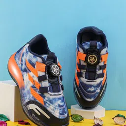 BAESD Unisex Kids Woven Design Regular Round Toe Sneakers-image-23