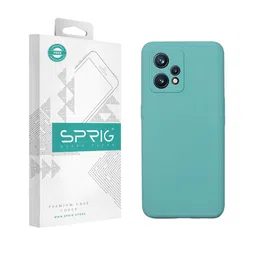 SPRIG Realme 9 Pro Plus Liquid Silicone Back Cover-picture-44