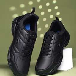 Bata Men PU Round Toe Lace-Ups Sneakers-image-47