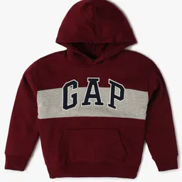 GAP Kids Boys Colourblocked Hooded Sweatshirt-image-61