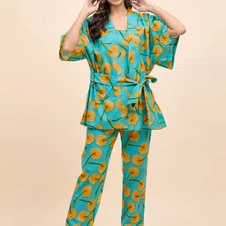 MABISH by Sonal Jain Women Kurta Pyjama with Kaftan Set-image-18