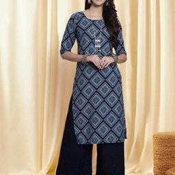 Ethnic basket Women Multicoloured Kurtas-picture-3