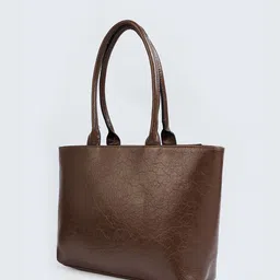 max Textured PU Oversized Bucket Shoulder Bag image 3