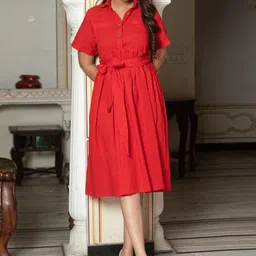 SUKITI Women Fit & Flare Dress-image-88