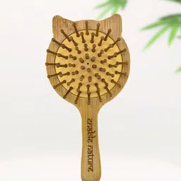 Enable Nature Bamboo Kitty Hair Brush For Kids-21