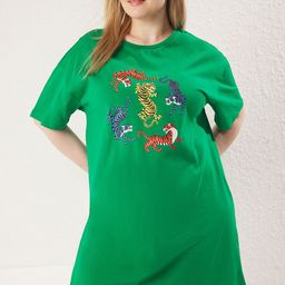 Trendyol Floral A-Line Dress-image-87