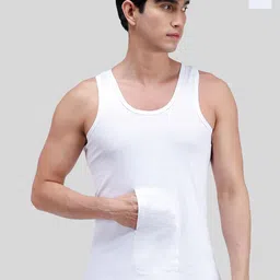 AMUL COMFY Pack Of 2 Pure Cotton Undershirt Innerwear Vests AC-IPKTVESTRN-WHT-3XL-2PC-18