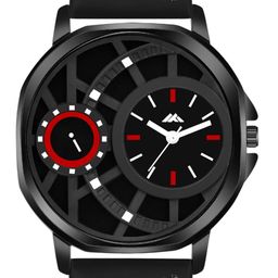 DOUBLERUN Men Patterned Dial Watch H05NMT-42 image 5