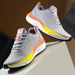 OFF LIMITS Men Mesh Running Non-Marking Lace-Ups Shoes-37