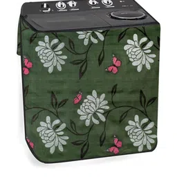 The Furnishing Tree Green Plastic Washing Machine Cover-image-90