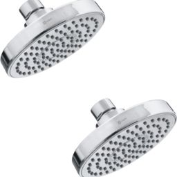 4 Inches Round Overhead Shower, 2 Pieces Fixed Mount-image-43