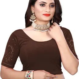 PU FASHION Ready to Wear Saree Blouse-picture-33