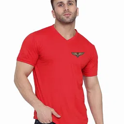 Blisstone Men Conversational Printed Slim Fit Cotton T-shirt-image-33