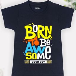 Billion Boys Printed Bio Finish Applique T-shirt-image-67