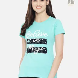 Dreambe Women Typography Printed T-shirt-picture-11