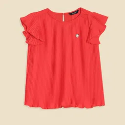 Allen Solly Junior Girls Ribbed Cotton Regular Top-picture-19