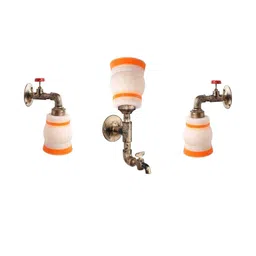 Somil Mordern Wall Lamp Light in Tap Design, Size: 19 X 19 X 34 Cm, Pack of 3-image-77