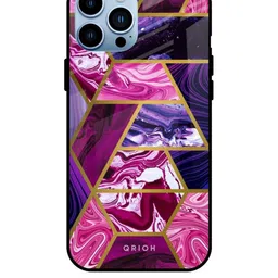 QRIOH Abstract Printed iPhone 13 Pro Max Back Case Mobile Accessories-picture-33