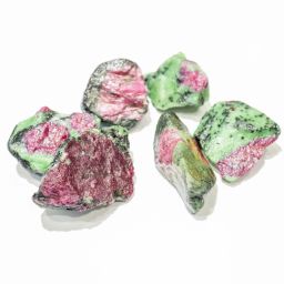Ruby Zoisite Rough Regular Asymmetrical Crystal Stone-picture-15