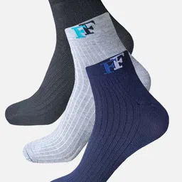 FIMS Men Pack Of 3 Crew-Length Sports Socks-35