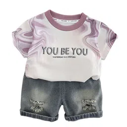 StyleCast x Revolte Boys Printed Short Sleeves T-shirt With Shorts-picture-15