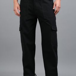 Kolor Fusion Men Relaxed Fit Mid-Rise Cargo Jeans-image-48